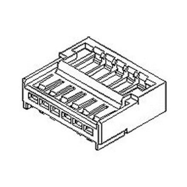 Molex Headers & Wire Housings 2.50Mm (.098) Pitch Wire-To-Wire And Wire-To-Board Receptacle Housing, With 511110300